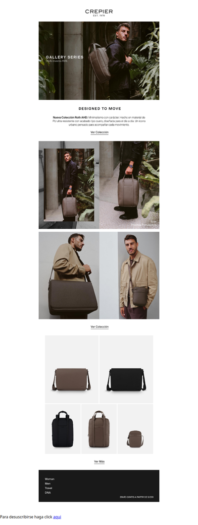 Designed with purpose | Máxima resistencia, practicidad y estilo en la Nueva Colección Roth