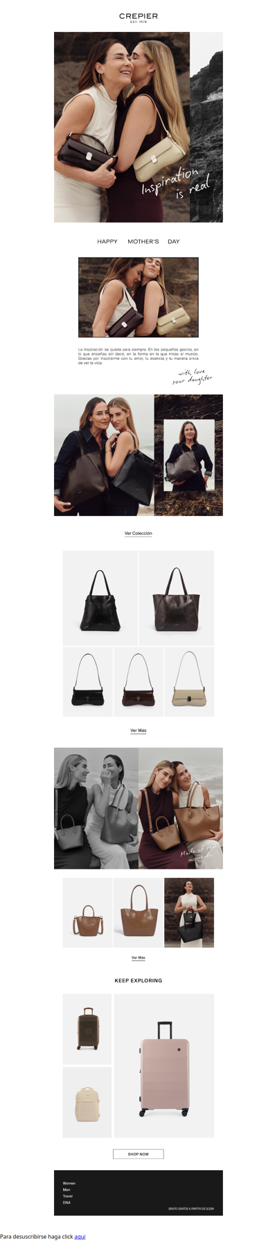 INSPIRATION IS REAL: Una edición especial pensada para celebrar a mamá 🤍