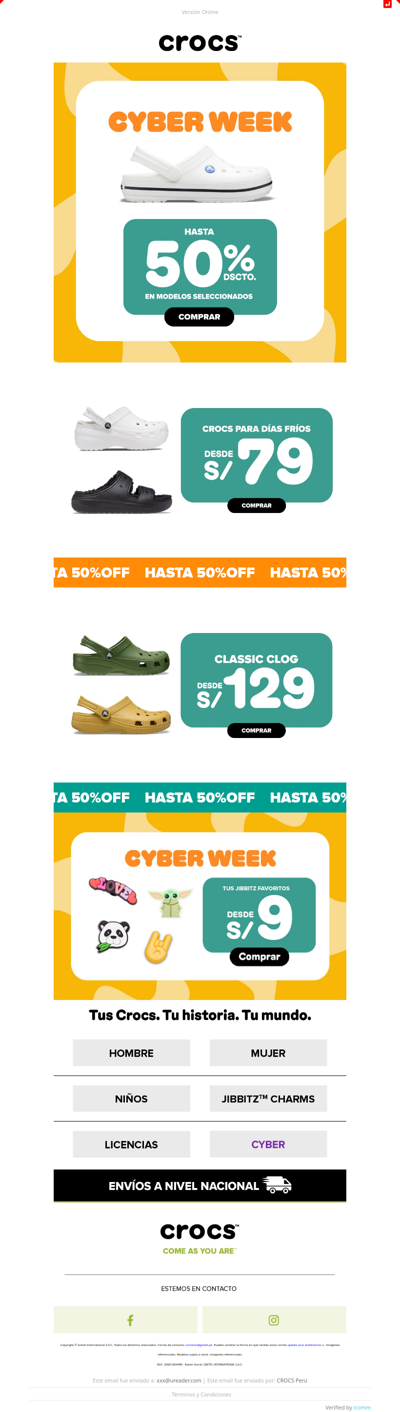 🚀 ¡No te lo pierdas! CROCS a precios increíbles