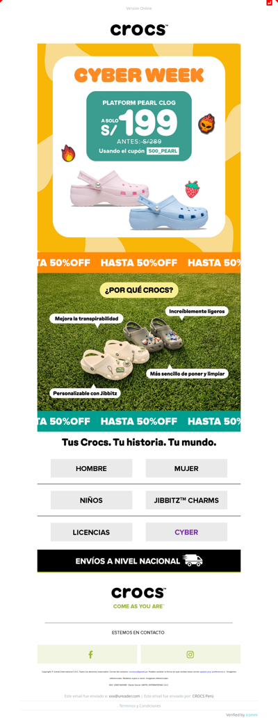 ACTIVO: Tu código 500_PEARL te espera para ahorrar S/90 en Platform