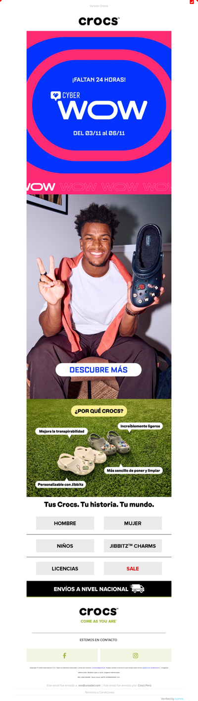 ⏰ En 24 horas empieza la locura del Cyber Wow