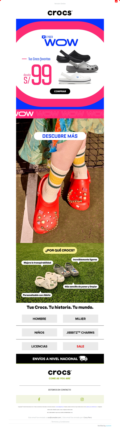 🐊 ¡Empezó el CYBER WOW más cómodo del año! 💚