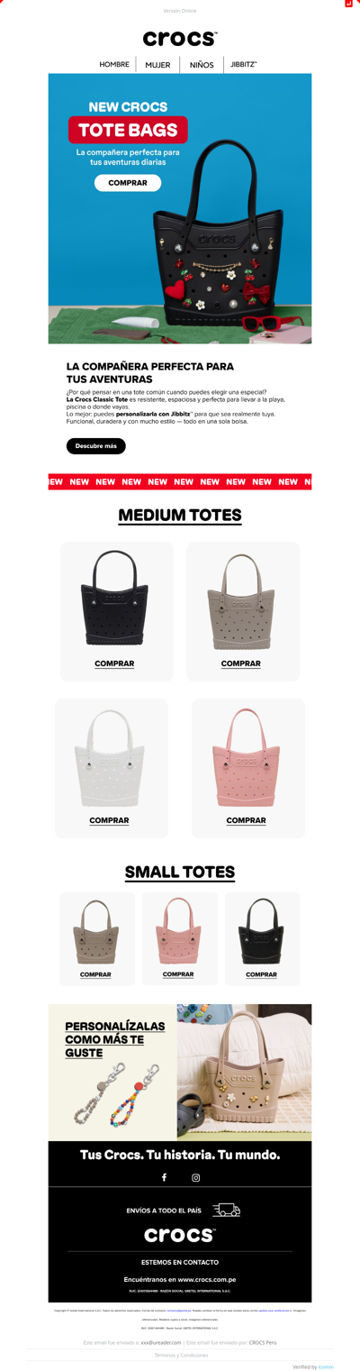 Tu Estilo CROCS ¡Ahora en un Bolso! 👜 NEW TOTE BAGS