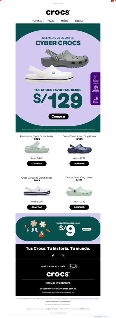 ¿Te lo perdiste? Cyber Crocs 🐊