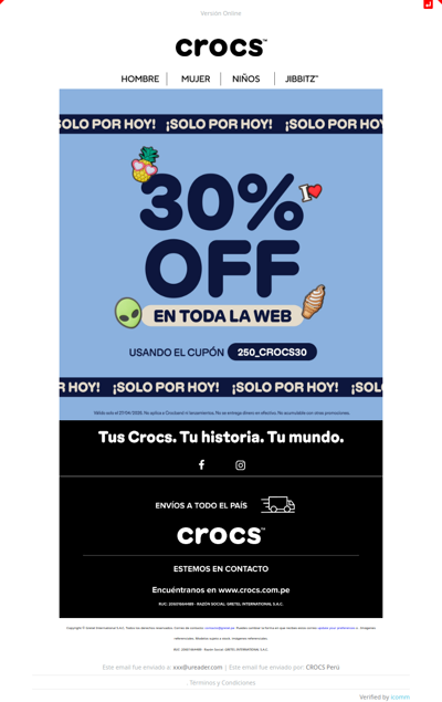 🚨 ¡Última Oportunidad! ¿Se te pasó el Cyber? 30% de descuento en toda la web