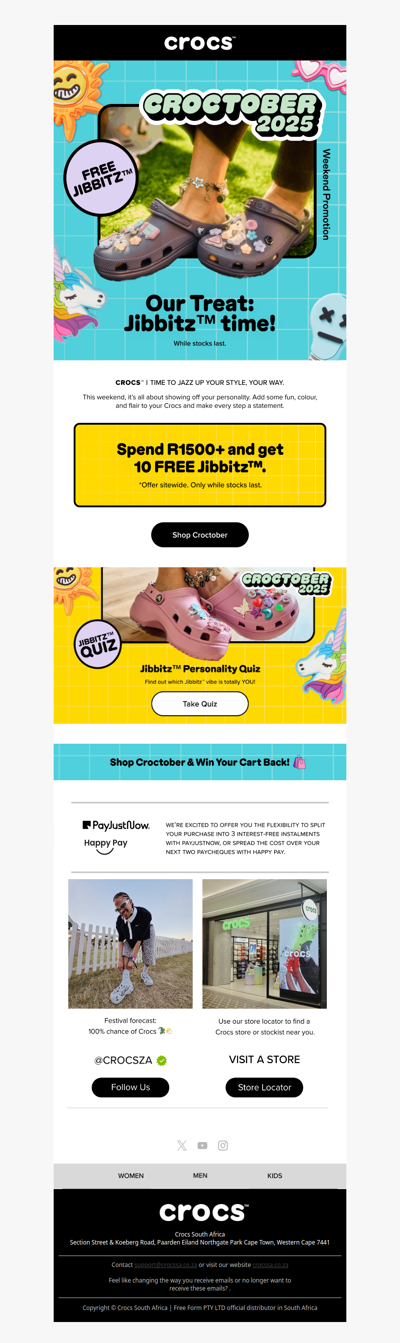 Free Jibbitz? Say Less!