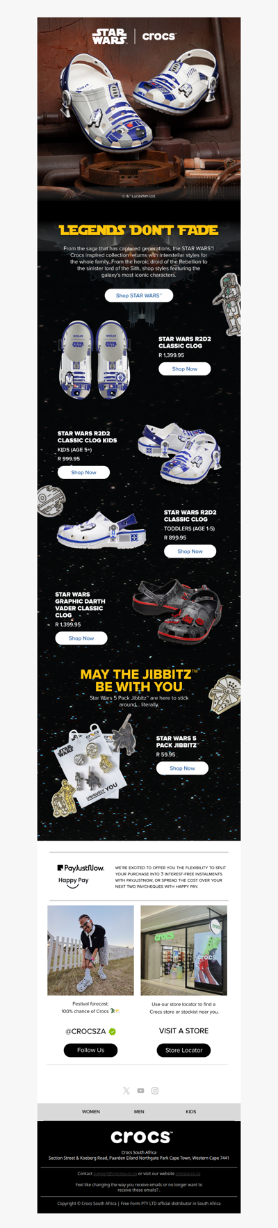 STAR WARS™ | Crocs is here