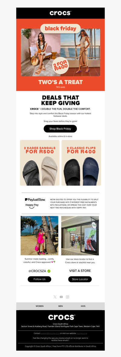 🐊Keep the Black Friday Vibes Going! 🔥