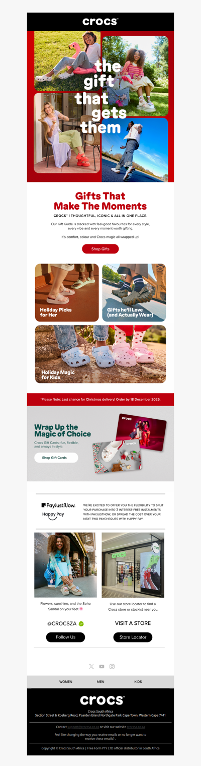 🐊Unwrap The Joy Of Crocs Gifting🎁