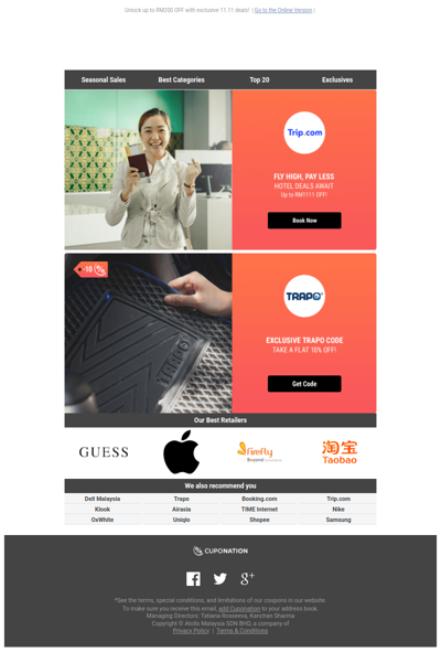 Double the joy this 11.11: travel far, drive in style 😎