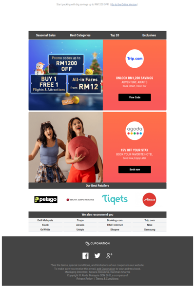 12.12 Deals = Travel mood activated 🚀🌍