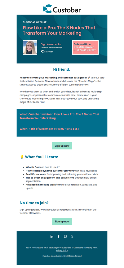 Flow Like a Pro: The 3 Nodes That Transform Your Marketing 💚