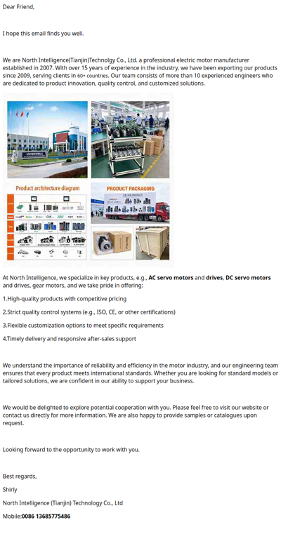 Servo motor drive manufacturer