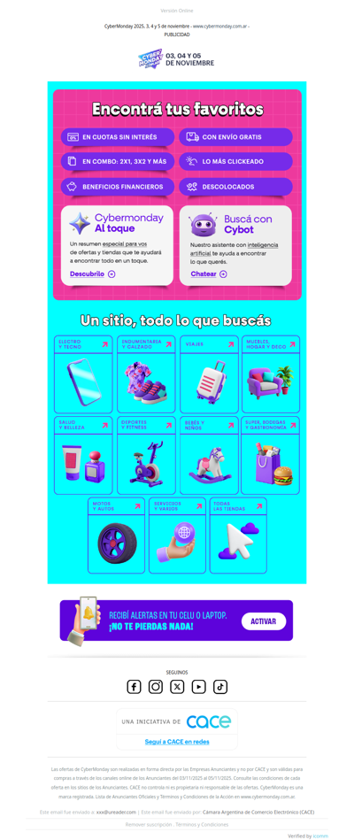 ¡No te pierdas las mejores ofertas de CyberMonday 2025! 🔥🛒