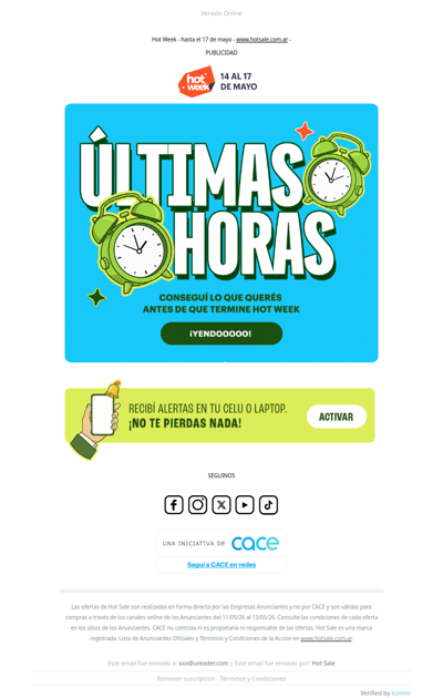 😎 ¡Aprovechá las ÚLTIMAS HORAS de descuentos! Hot WEEK 🔥