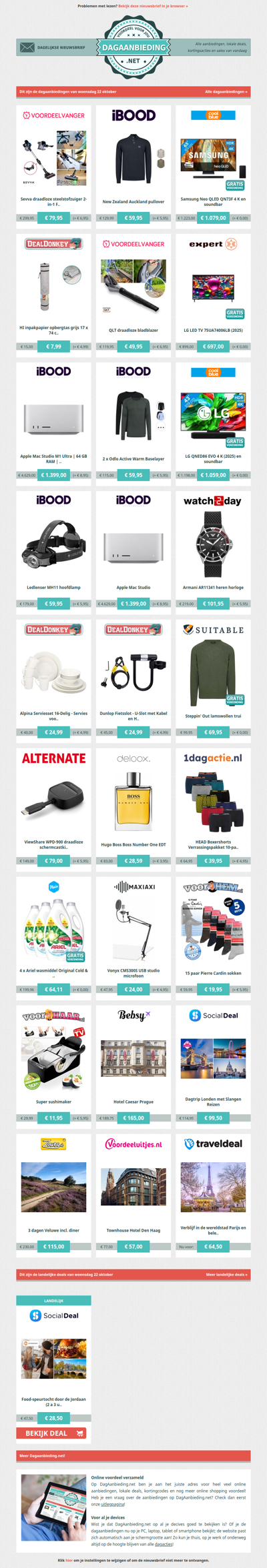 Beste Asda, alle dagaanbiedingen van woensdag 22 oktober