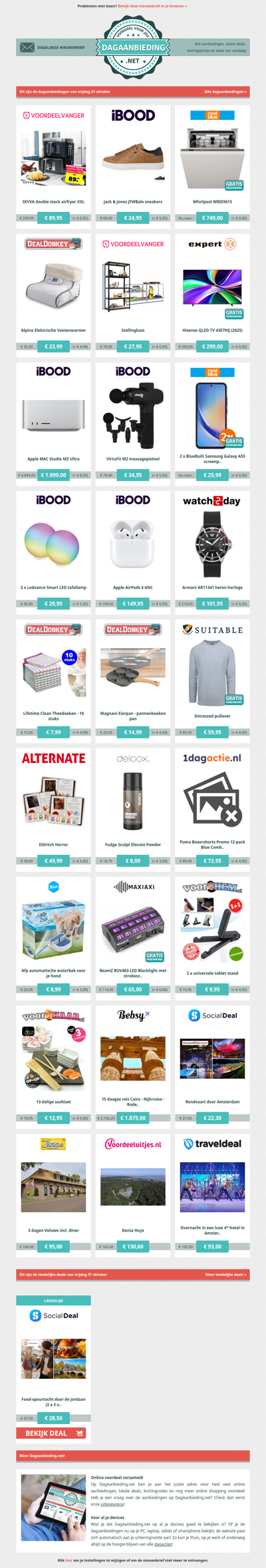 Beste Asda, alle dagaanbiedingen van vrijdag 31 oktober