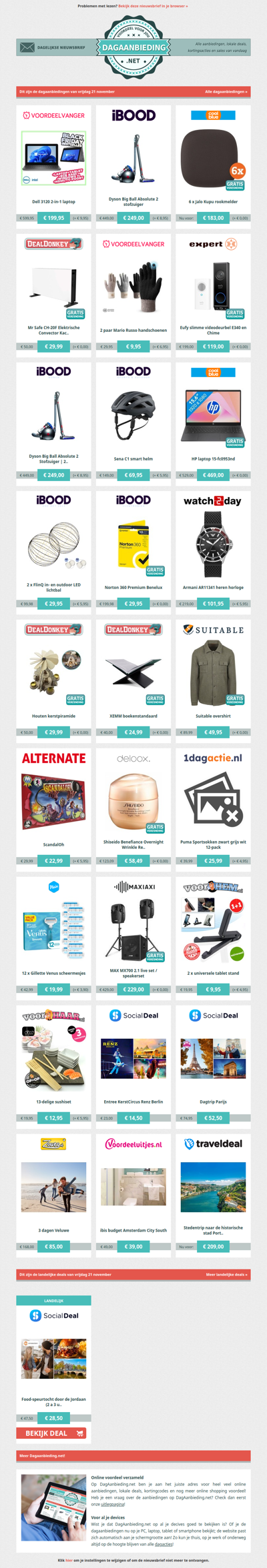 Beste Asda, alle dagaanbiedingen van vrijdag 21 november