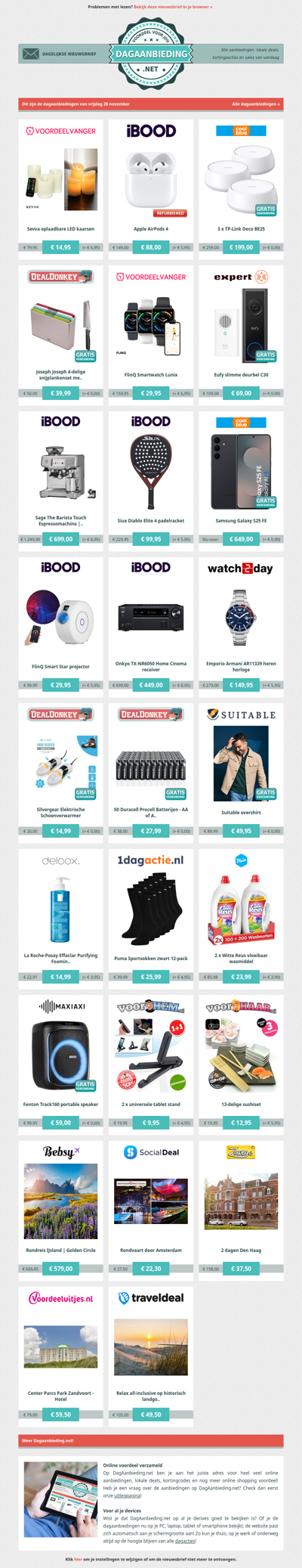 Beste Asda, alle dagaanbiedingen van vrijdag 28 november