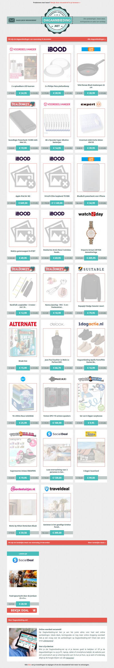 Beste Asda, alle dagaanbiedingen van woensdag 24 december