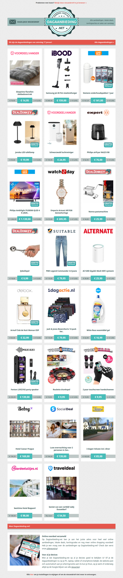 Beste Asda, alle dagaanbiedingen van zaterdag 17 januari