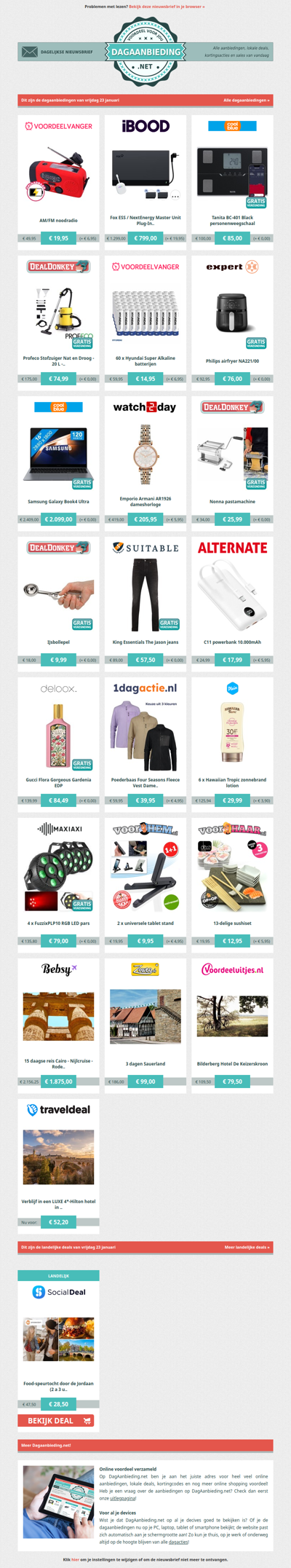 Beste Asda, alle dagaanbiedingen van vrijdag 23 januari