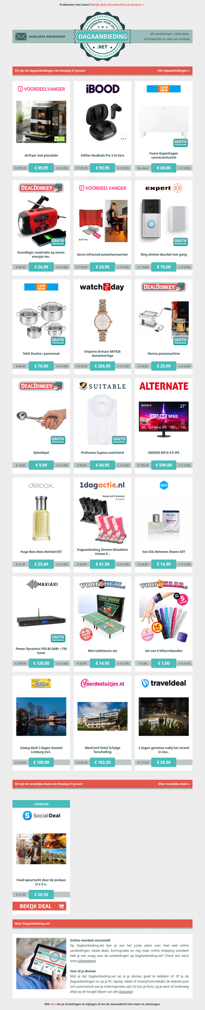 Beste Asda, alle dagaanbiedingen van dinsdag 27 januari