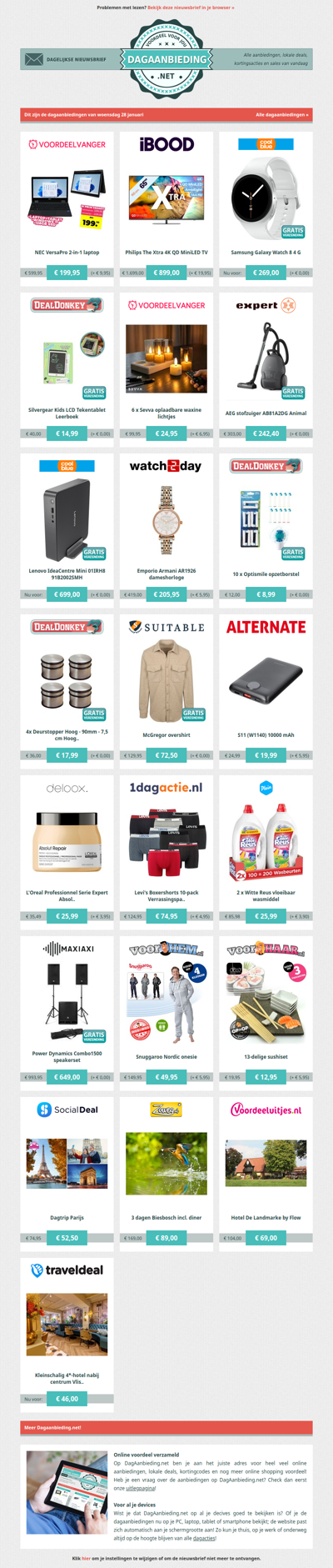 Beste Asda, alle dagaanbiedingen van woensdag 28 januari