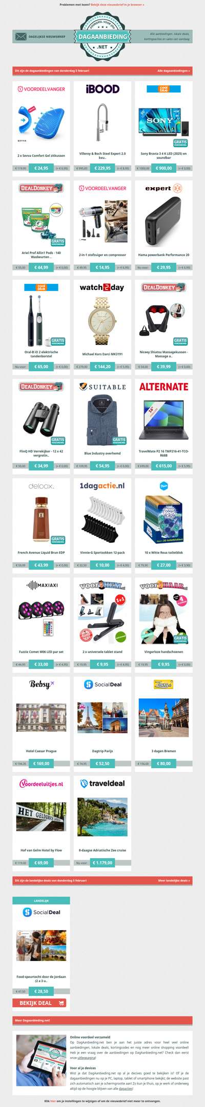 Beste Asda, alle dagaanbiedingen van donderdag 5 februari