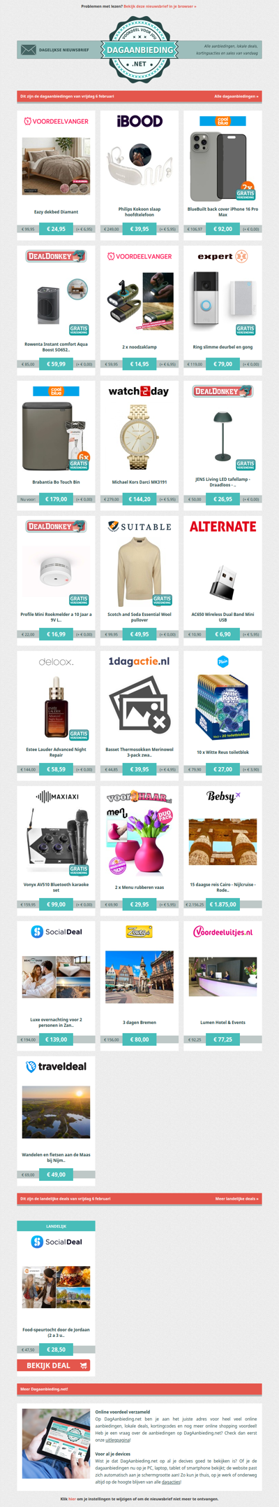 Beste Asda, alle dagaanbiedingen van vrijdag 6 februari