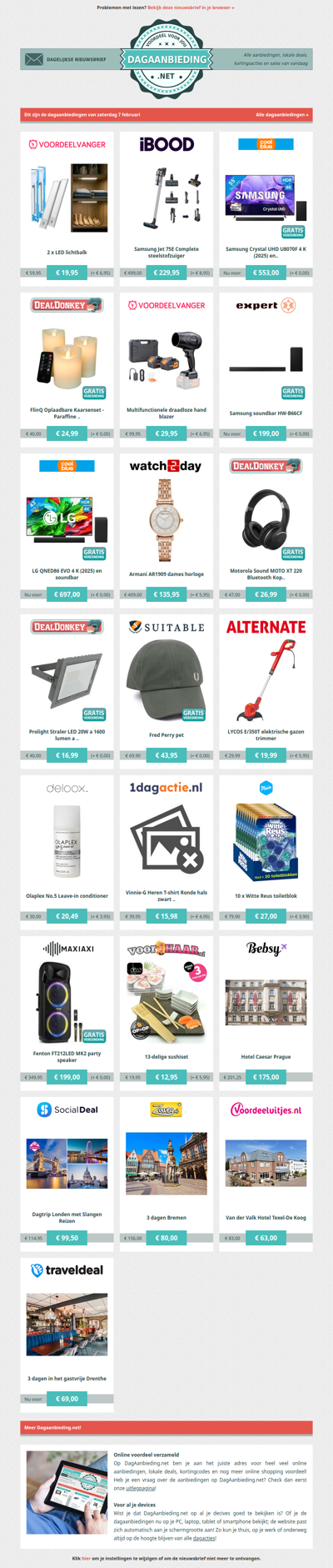 Beste Asda, alle dagaanbiedingen van zaterdag 7 februari