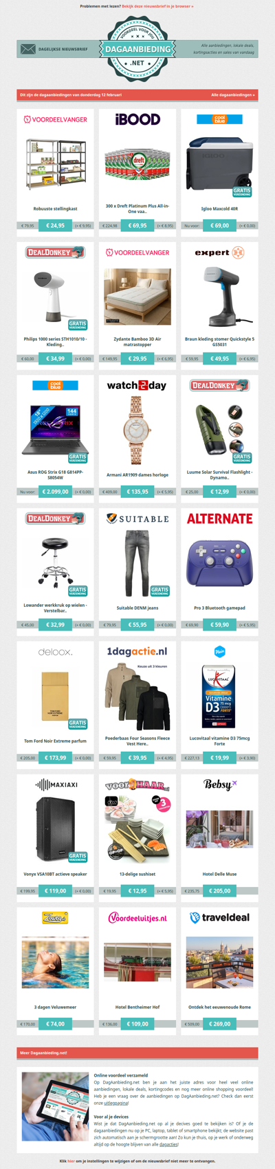 Beste Asda, alle dagaanbiedingen van donderdag 12 februari