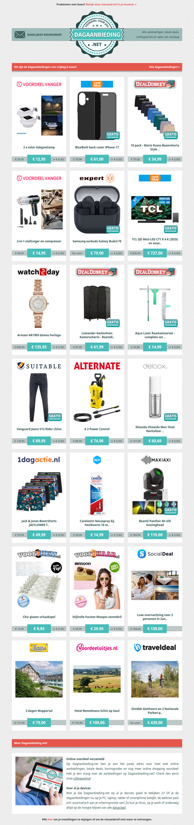 Beste Asda, alle dagaanbiedingen van vrijdag 6 maart