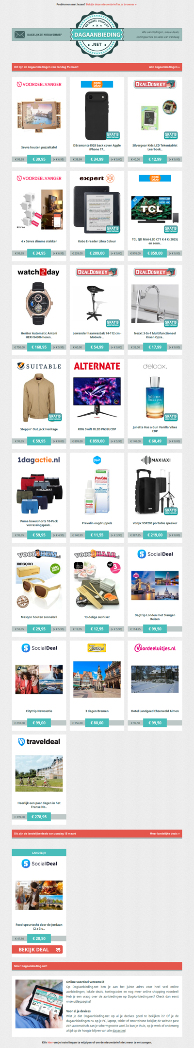 Beste Asda, alle dagaanbiedingen van zondag 15 maart