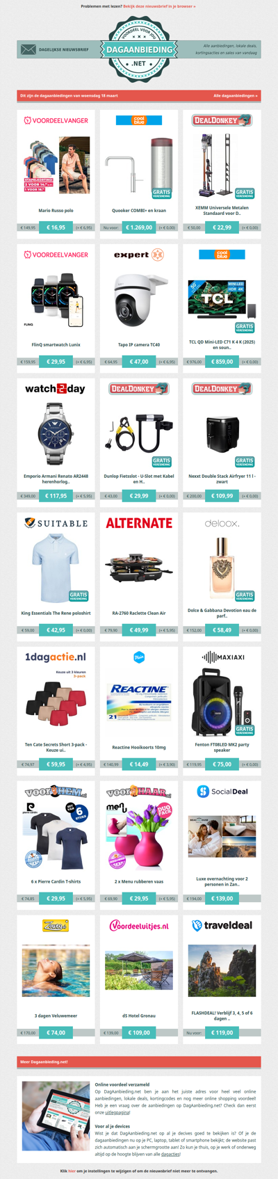 Beste Asda, alle dagaanbiedingen van woensdag 18 maart