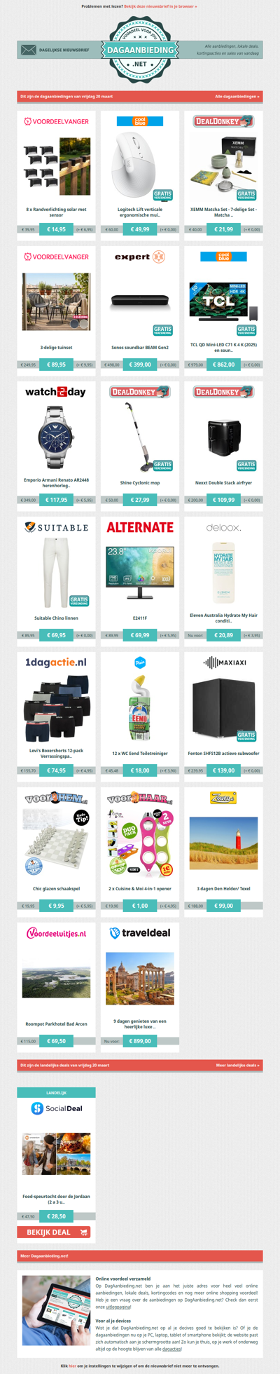 Beste Asda, alle dagaanbiedingen van vrijdag 20 maart