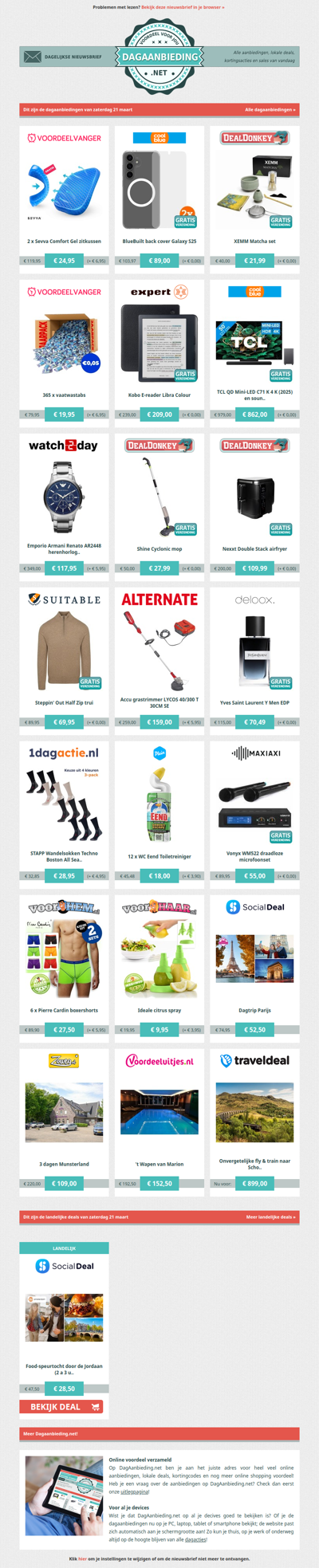 Beste Asda, alle dagaanbiedingen van zaterdag 21 maart