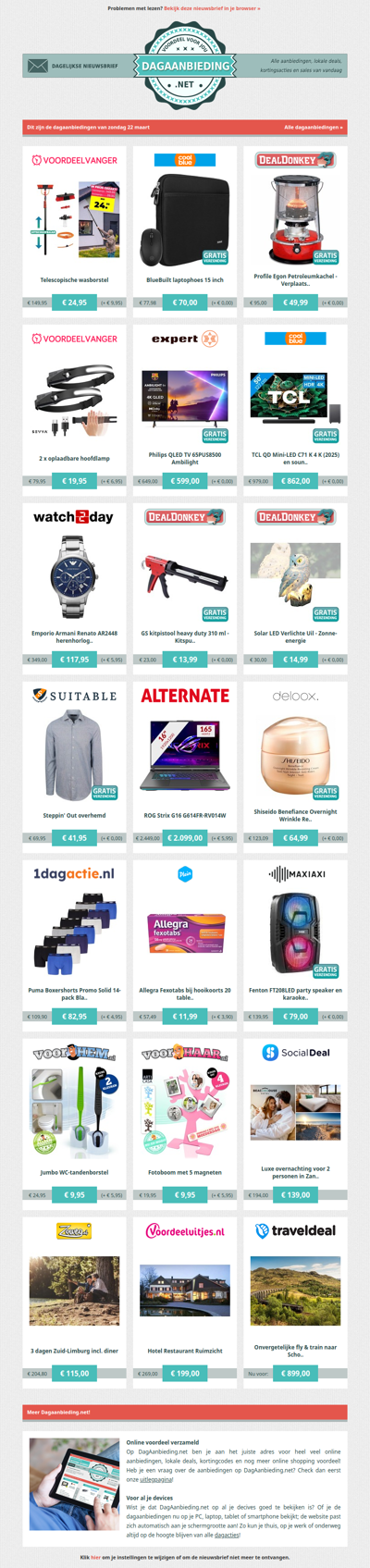 Beste Asda, alle dagaanbiedingen van zondag 22 maart