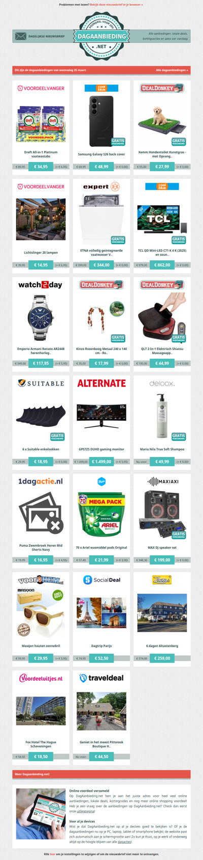 Beste Asda, alle dagaanbiedingen van woensdag 25 maart