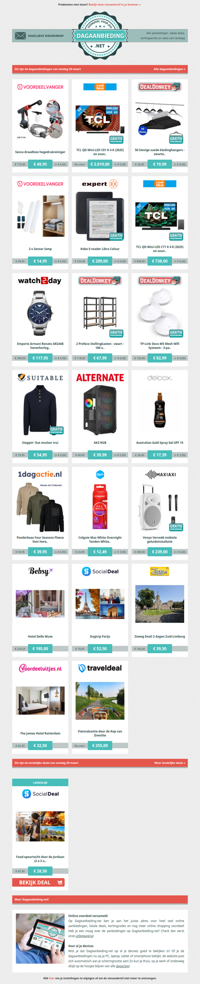 Beste Asda, alle dagaanbiedingen van zondag 29 maart