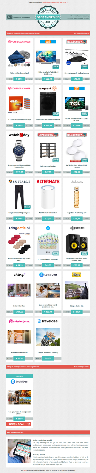 Beste Asda, alle dagaanbiedingen van maandag 30 maart