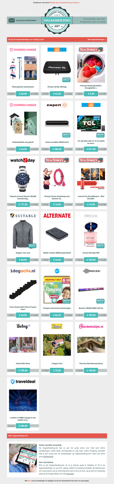 Beste Asda, alle dagaanbiedingen van vrijdag 3 april