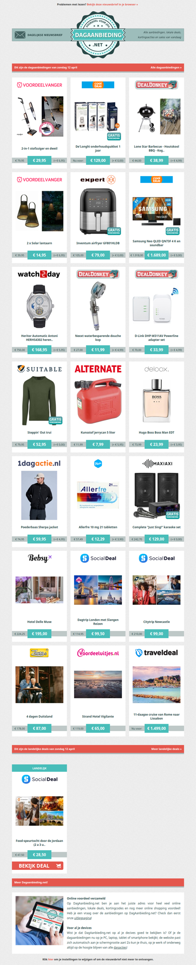 Beste Asda, alle dagaanbiedingen van zondag 12 april