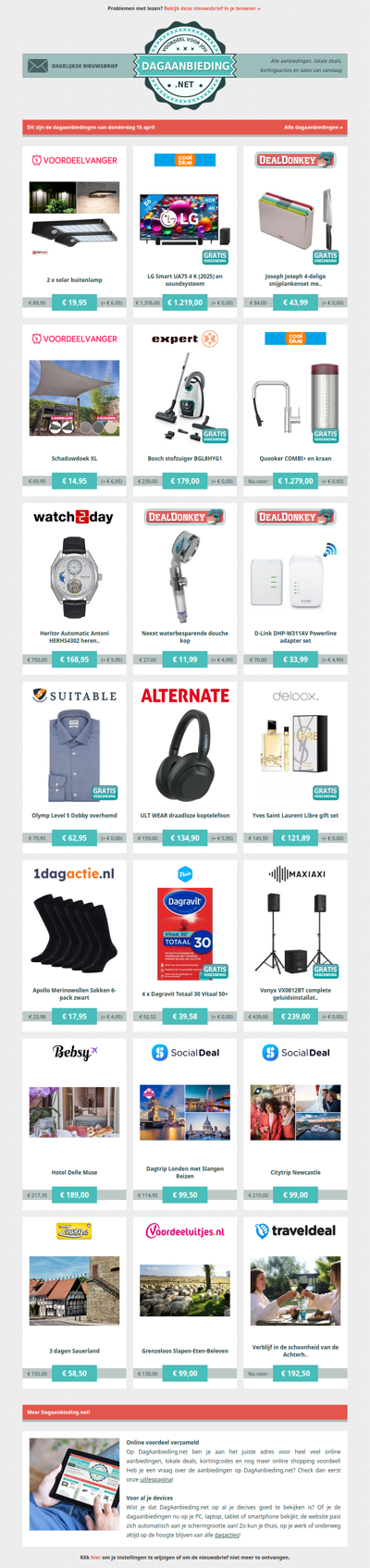 Beste Asda, alle dagaanbiedingen van donderdag 16 april