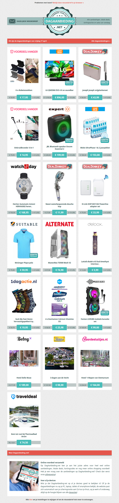 Beste Asda, alle dagaanbiedingen van vrijdag 17 april