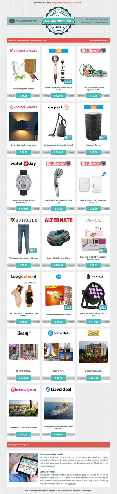 Beste Asda, alle dagaanbiedingen van zaterdag 18 april