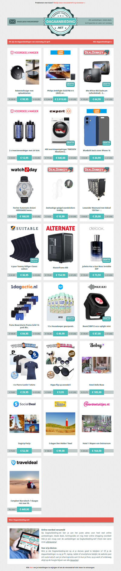 Beste Asda, alle dagaanbiedingen van woensdag 22 april