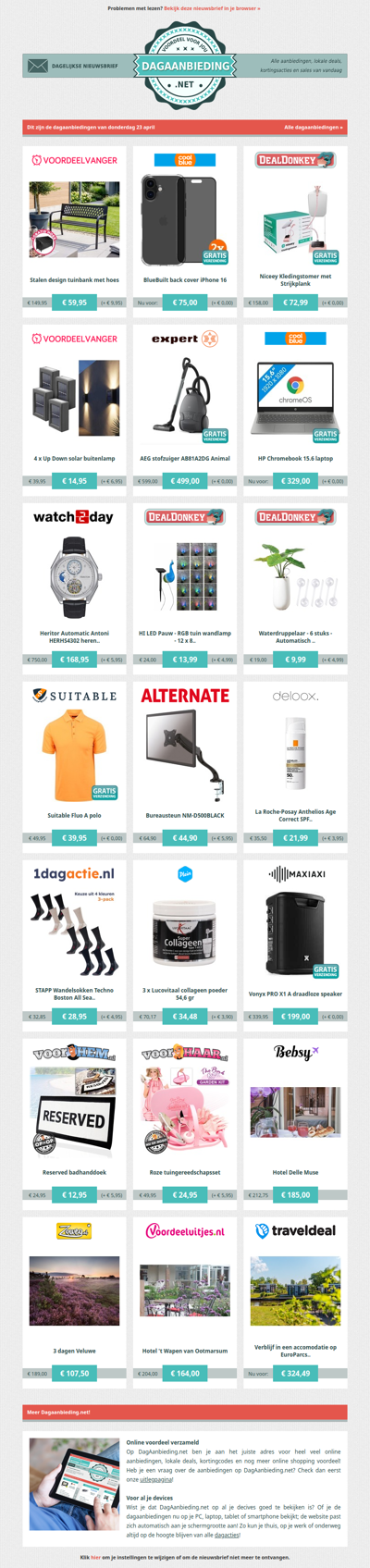 Beste Asda, alle dagaanbiedingen van donderdag 23 april