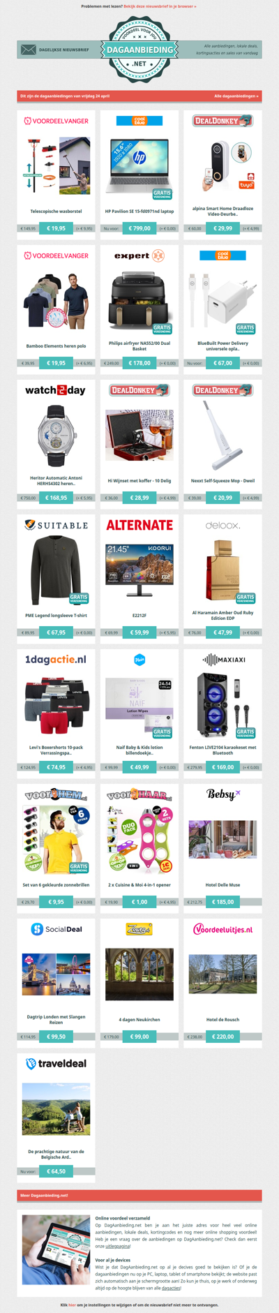 Beste Asda, alle dagaanbiedingen van vrijdag 24 april