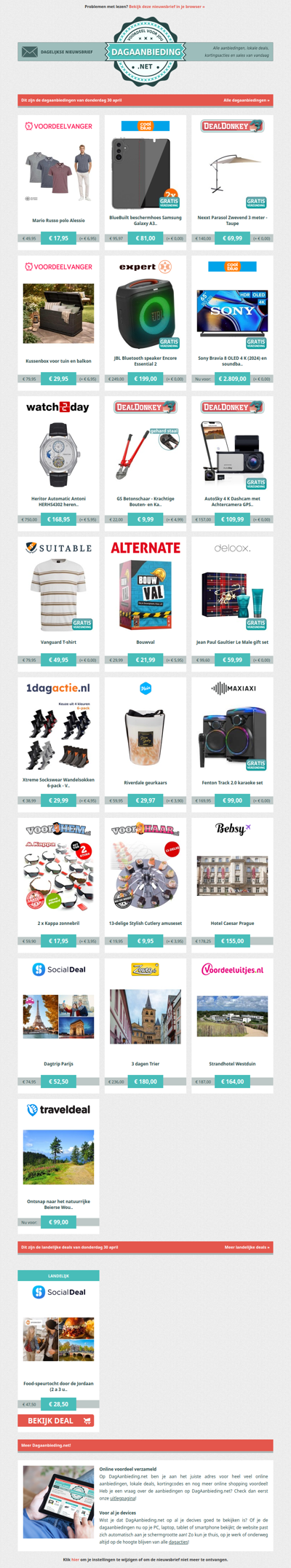 Beste Asda, alle dagaanbiedingen van donderdag 30 april